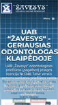 Mobile Screenshot of klinikazavesys.lt